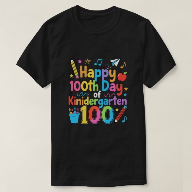 100th day of school T-Shirt (Design Front)