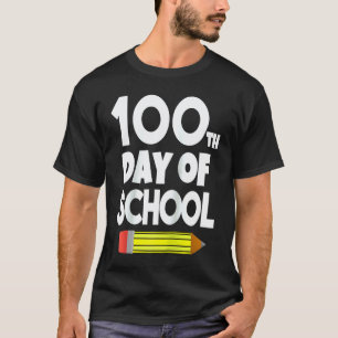 100th Day of School Teacher 100 Days Pencil Class T-Shirt