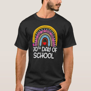 100th Day Of School Teacher 100 Days Smarter Boho T-Shirt