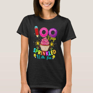 100th Day Of School Teacher 100 Days Smarter Leopa T-Shirt
