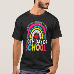100th Day Of School Teacher 100 Days Smarter Leopa T-Shirt
