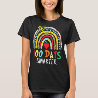 100th Day Of School Teacher 100 Days Smarter Teach T-Shirt