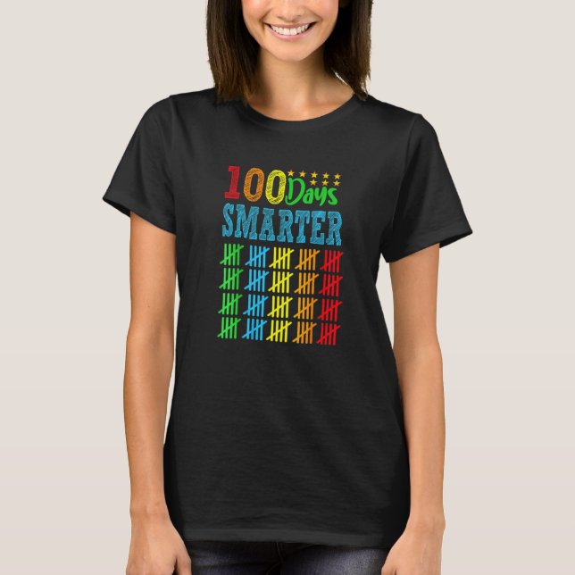 100th Day of School Teacher Kid Child Happy 100 Da T-Shirt (Front)