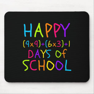 100th Day Of School Teacher Kids 100 Days Math For Mouse Mat