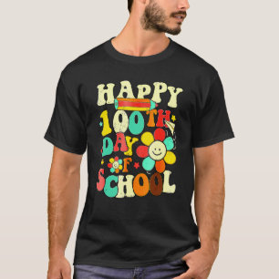 100th Day Of School Teacher Kids Child Happy 100 D T-Shirt