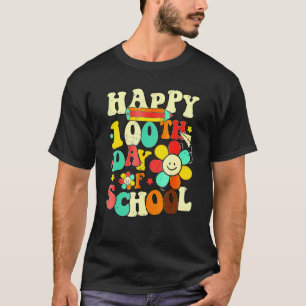 100th Day Of School Teacher Kids Child Happy 100 D T-Shirt