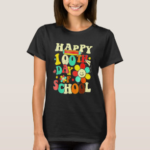 100th Day Of School Teacher Kids Child Happy 100 D T-Shirt