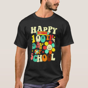 100th Day Of School Teacher Kids Child Happy 100 D T-Shirt