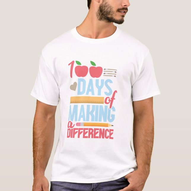 100th Day Of School Teacher Long Sleeve T Shirt (Front)