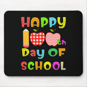 100th Day Of School Teacher Or Student Kids Fun Gi Mouse Mat