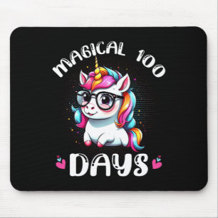 100th Day Of School Teacher Student Magical 100 Da Mouse Mat