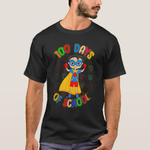 100th Day Of School Teachers Costume 100 Days Stud T-Shirt