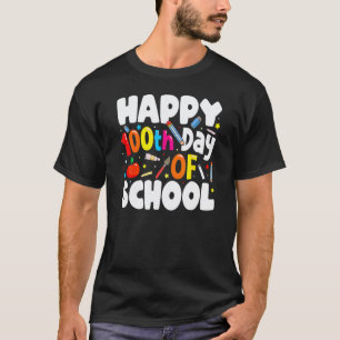 100th Day Of School Teachers Costume 100 Days Stud T-Shirt