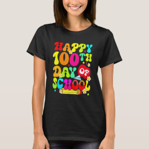 100th Day Of School Teachers Costume 100 Days Stud T-Shirt