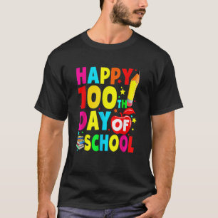 100th Day Of School Teachers Costume 100 Days Stud T-Shirt