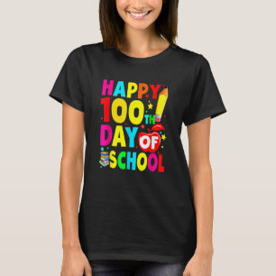 100th Day Of School Teachers Costume 100 Days Stud T-Shirt