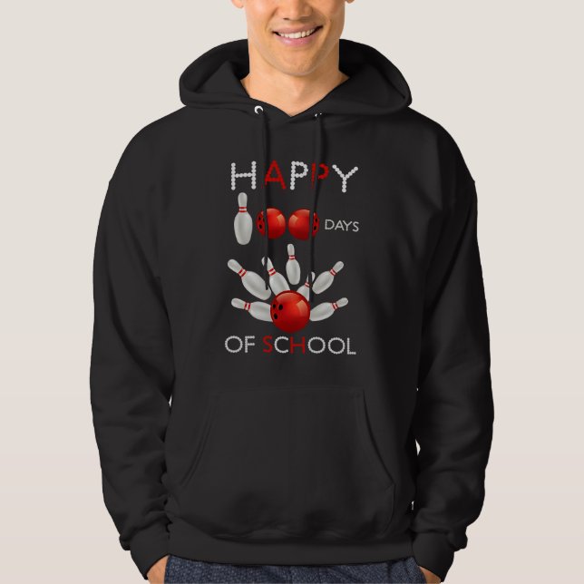 100th Day of School Teachers Kids Child Happy 100  Hoodie (Front)
