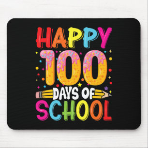 100th Day Of School Teachers Kids Child Happy 100  Mouse Mat