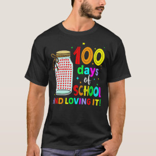 100th Day Of School Teachers Kids Cute Happy 100 D T-Shirt