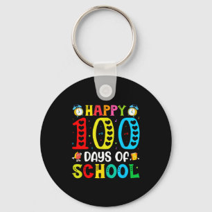 100th Day Of School Teachers Students 100 Days Of Key Ring