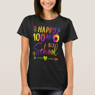 100th Day of School Teachers Students Happy 100 Da T-Shirt