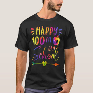 100th Day of School Teachers Students Happy 100 Da T-Shirt
