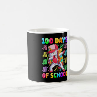 100th Day of School Unicorn for Girls Kids Happy 1 Coffee Mug
