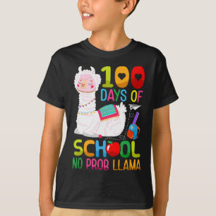 100th Day of School Unicorn Girls 100 Days of Scho T-Shirt