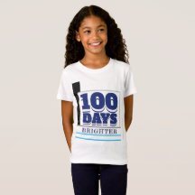 100th Day School Purple Black Blue