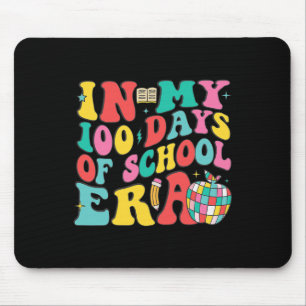 100th Day Shirt Teacher Kids In My 100 Days Of Sch Mouse Mat