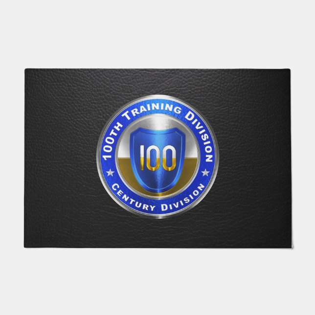100th Training Division   Doormat (Front)