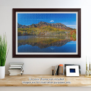 [1014] Togakushi Mountains – Autumn Reflections Jigsaw Puzzle