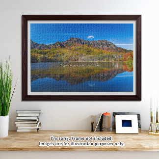 [1014] Togakushi Mountains – Autumn Reflections Jigsaw Puzzle