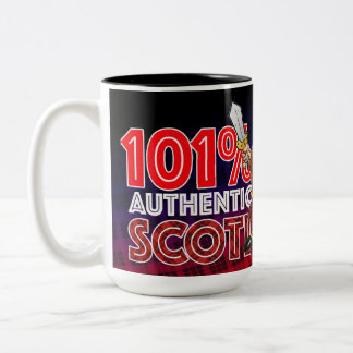 101% Authentic Scot Two-Tone Coffee Mug