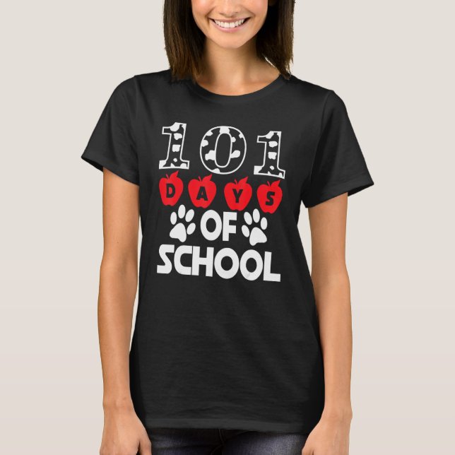 101 Day School Shirt 100th Day Of Magical Teacher  (Front)