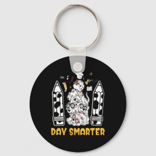 101 Days Of School Dalmatian Dog 100 Days Of Kinde Key Ring