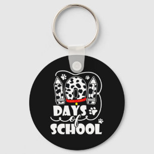 101 Days Of School Dalmatian Dog Boys Girls 100 Da Key Ring