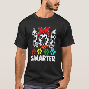 101 Days Of School Dog 100th Days Smarter Teacher T-Shirt