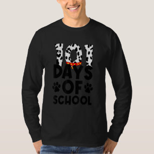 101 Days Of School Today Tee Funny Pet Dalmatian
