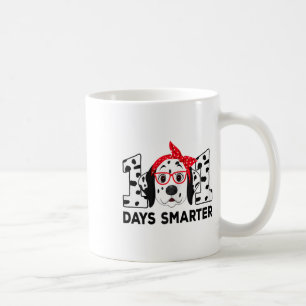 101 Days Smarter 101st Day School Dalmatian Dog Te Coffee Mug