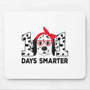 101 Days Smarter 101st Day School Dalmatian Dog Te Mouse Mat