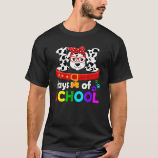 101 Days Smarter Dog 100 Days Of School Teacher Ki T-Shirt