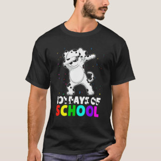 101 Days Smarter Dog Lover School Teachers Student T-Shirt