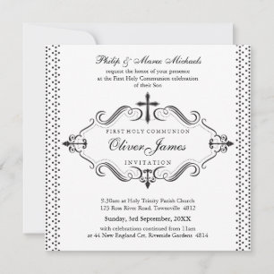 101-Denise - CHRISTENING INVITES :: viva 5SQ