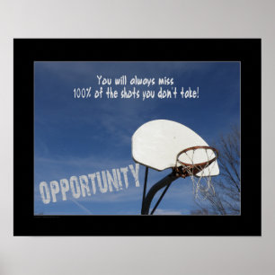 #101 (Matte) Basketball Poster