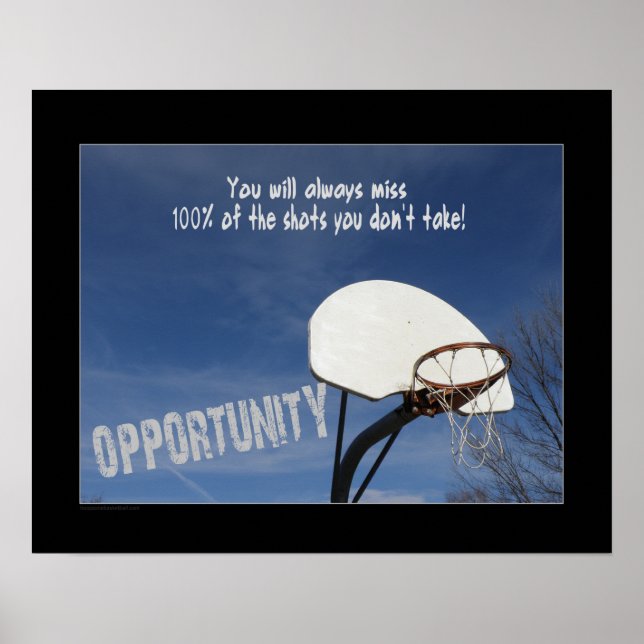 #101 (Matte) Basketball Poster (Front)
