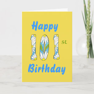 101 st Birthday Card