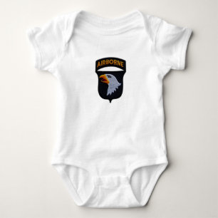 101st ABN Airborne Division Screaming Eagles Baby Bodysuit