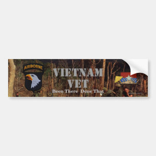 101st ABN airborne division screaming eagles Bumper Sticker