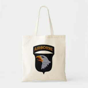101st ABN Airborne Screaming Eagles Veterans LRRP Tote Bag